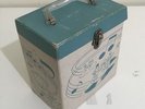 Vinyl 45s Storage Box - Vintage 1950s/60s Record Box - Vg+/split Condition - Nor