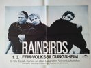 RAINBIRDS 1988 FRANKFURT +  orig.Concert Poster - Konzert Plakat A1 TOP 298