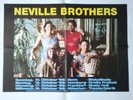 NEVILLE BROTHERS  1989  TOUR +  orig.Concert Poster - Konzert Plakat A1 TOP 302