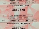 3 places ORELSAN concert 15/03/18 Paris Bercy