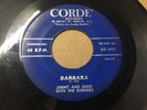 Jimmy & Gino with The Burners RARE DOO WOP R&B 45 Happy Am I on Corde Label HEAR