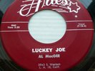 AL MacGEE doowop group ARIES 45 MINT MINUS Luckey Joe / You Can Count On Me ws17