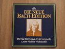 Archiv Stereo 8-LP 413 094-1 Bach/Fournier/Milstein 'Solo Instruments NM