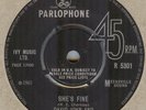 DAVID JOHN & THE MOOD**SHE'S FINE**JOE MEEK**BEAT**LISTEN TO IT