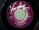 The Spaniels RED WAX 45 Red Sails in The Sunset VeeJay 377 DooWop Vocal Group