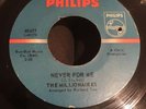 The Millionaires “Never For Me” / If I Had You Babe”on Phillips