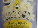 SNOW WHITE AND THE SEVEN DWARFS - Lyn Murray - DECCA 9-108 4 RECORD 45 RPM set