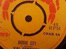 VAL BENNETT - REGGAE CITY /MELLOW TRUMPET  -.  RARE  skinhead reggae