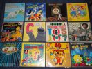 12 1960s - 80s Children's Lp Records Disney, Sesame Street, Pac Man, Ragedy Ann