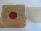 CHINA 78RPM CHINESE 51204.  CHINE 78T. FORMAT 25CM WITH LYRICS SHEET.