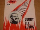 Jerry Lee Lewis 1962 UK Tour Programme (Johnny Kidd & Pirates/Vince Eager)