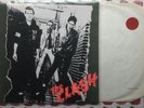 THE CLASH VINYL A2/B2 LP WITH RED STICKER AND PRINT RARE PUNK SEX PISTOLS