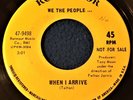 WE THE PEOPLE '67 Florida garage 45 WHEN I ARRIVE on RCA 9498 DJ clean
