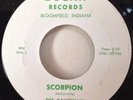 Dawnell's 1965 Scorpion 45 Bogan NO # Private Indiana Garage Rock Instro Rare EX