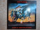 JAG PANZER - Ample Destruction  LP Original 1984 Iron Works 1001A