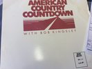 American Country Countdown  4xLP Set With Bob Kingsley W/ 3/25/89 dated sheets