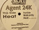 AGENT 24K - HEAT / WALK ON BY - BOOGIE BEAT - RARE 1992 BOG B15T HARDCORE JUNGLE