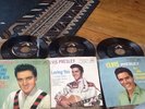 3 Elvis Presley 45's With Picture Sleeves