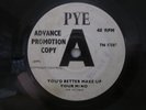 THE KOOBAS YOU'D BETTER MAKE UP YOUR MIND PYE DEMO