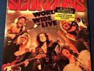 SCORPIONS World Wide Live 2 LP SEALED 1st Press w/ HYPE STICKER