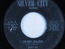 Crossover Soul 45 JUST US I'm Not Jealous SILVER CITY HEAR