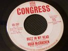 Buzz In My Head Hugh McCracken CONGRESS promo RARE