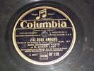 french 78rpm miss Josephine Baker j'ai deux amours columbia df 229