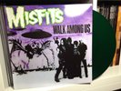 MISFITS LP -walk among us- GREEN COLOR MINT