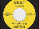 BENNY CURTIS  -  PRECIOUS ONE / THAT'S ALL RIGHT   -  RESIST 505
