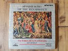 HMV ASD452 - Spanish Song of the Renaissance - Victoria DE LOS ANGELES - NM