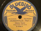 Bluebird 6468 WALTER DAVIS Jacksonville  78rpm 1936 E  Blues