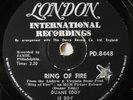 DUANE EDDY - RING OF FIRE / BOBBIE -78 RPM-SOUTH AFRICA-EXCELLENT CONDITION-RARE