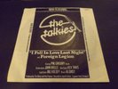 THE TALKIES : I FELL IN LOVE LAST NIGHT: HOOK RECORDS HK1: 1981: POWERPOP / PUNK
