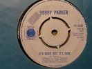 Blues 45 BOBBY PARKER It's Hard But It's Fair BLUE HORIZON (UK 1969) comp sleeve