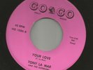 DOOWOP R&B bw/ NEW BREED -  TONY LA MAR & the SUPERIORS- YOUR -HEAR- 1965 GO GO