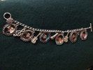 ELVIS CHARM BRACELET - TOGGLE CLASP - NEW -