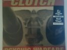 CLUTCH PSYCHIC WARFARE NEWBURY COMICS EXCLUSIVE RED VINYL. LIMITED TO 500 COPIES