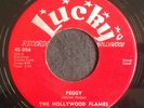 Hollywood Flames, Peggy & OOOH-La_La on Lucky 6, Great early doo-wop