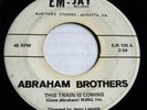Rare Black Gospel 45:  Abraham Brothers 