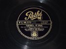 Lud Gluskin Et Son Orchestre, Farewell To Arms..., Pathé 96.273
