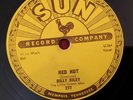 Billy Riley Red Hot b/w Pearly Lee Original Sun 78 RPM
