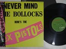 SEX PISTOLS NEVER MIND THE BOLLOCKS VIRGIN 25VB 1068 Japan OBI VINYL LP