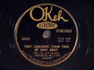 78 RPM -- Charlie McCoy / same with Miss. Hot Footers, Okeh 8863, E-V+/V+ Blues