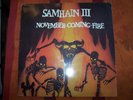 SAMHAIN November Coming Fire 1986 Caroline/PLAN 9 1st Press with lyric-photo EX+