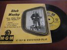 SHEB WOOLEY JEST PLAIN WILD AND WOOLEY EP RARE MGM 1956 MGM EP540 VERY NICE