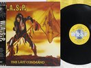 W.A.S.P LAST COMMAND CAPITOL ECS-91134 Japan OBI VINYL LP