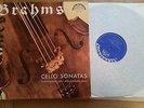 BRAHMS CELLO SONATAS ANDRE NAVARRA ALFRED HOLECEK SUA 10375   - LP