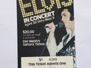 ELVIS PRESLEY-ORIGINAL CONCERT TICKET-SUPER SELECTION LISTED