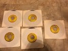 sun records 45 johnny cash 5 Records