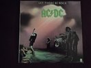 AC/DC RARE SOUTH AFRICA LET THERE BE ROCK PURPLE N GREEN LP